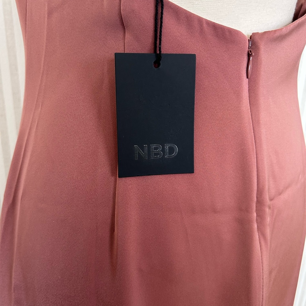 NBD Malia Midi Slip Dress in Mauve Women’s Size Medium NWT Low Back - Picture 8 of 14